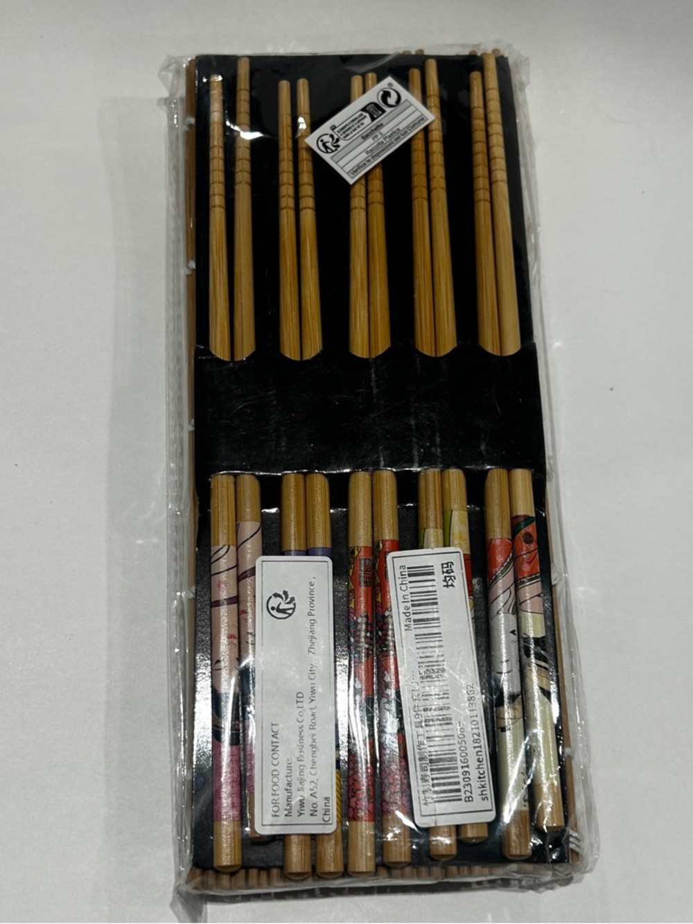Bamboo Decorative Chopsticks Set - Natural Bamboo sushi set DIY SUshi